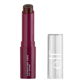 e.l.f. front tube showing glossy finish and shade