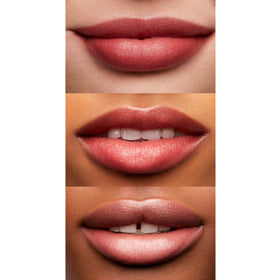 e.l.f. texture swipe of balm showing glossy finish and smooth application