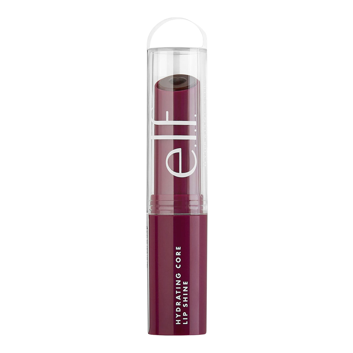 e.l.f. swatch on hand showing buildable berry tint