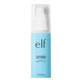 e.l.f. front packaging showing clean primer bottle and benefits