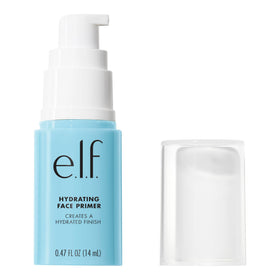 e.l.f. primer ingredients layout highlighting grape and vitamin blend