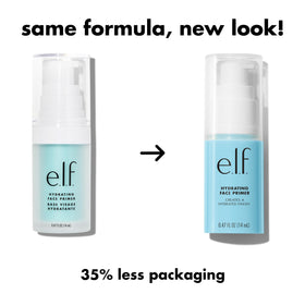 e.l.f. primer creamy texture close-up demonstrating smooth blendability