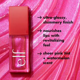 e.l.f. jelly pop applicator detail displaying plush wand for even application