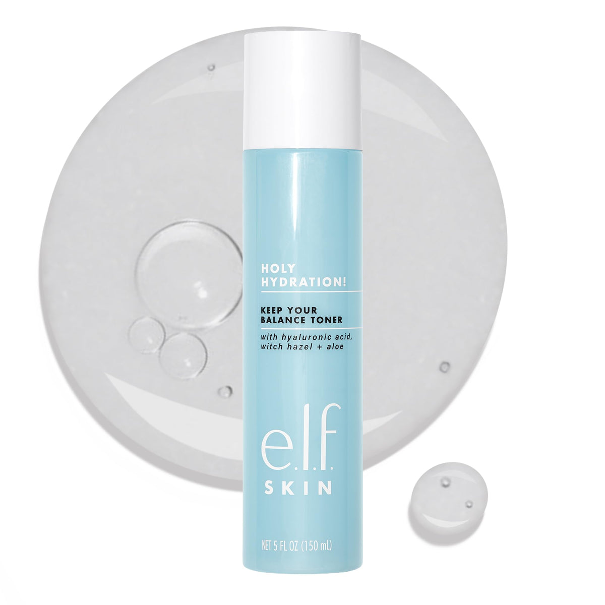 e.l.f. Keep Your Balance Toner front bottle showing label and size, highlighting gentle cleansing