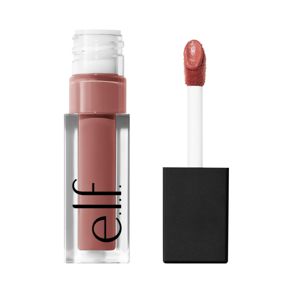e.l.f. front tube showing Pink Chiffon shade and easy, travel-ready application