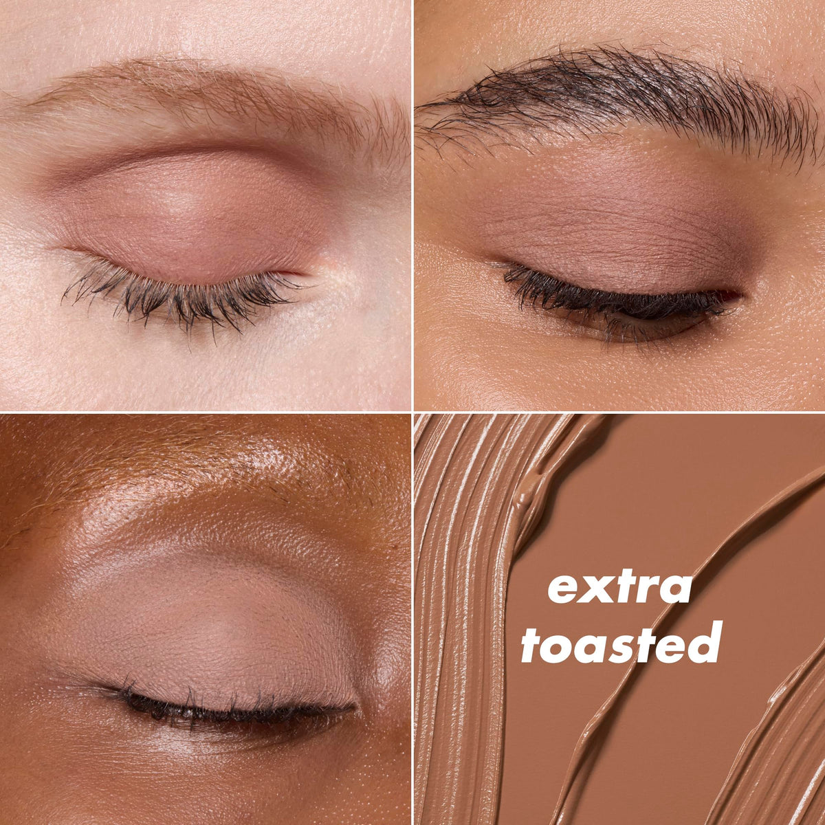 e.l.f. product applied on eyelid illustrating crease-resistant wear