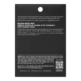 e.l.f. compact beside coin showing size and travel-friendly benefit