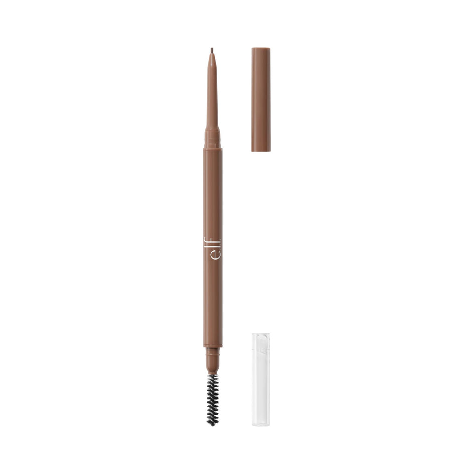 e.l.f. pencil front packaging showing espresso shade and dual-ended design for precise brows
