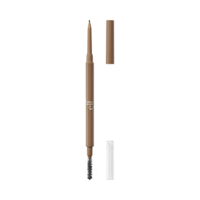 e.l.f. micro-fine brow pencil front packaging showing product and shade benefits