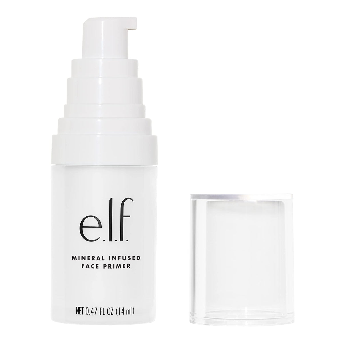 e.l.f. primer label detail emphasizing vegan and cruelty-free formula