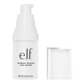 e.l.f. primer label detail emphasizing vegan and cruelty-free formula