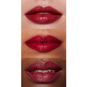 e.l.f. model wearing shade in daytime setting, demonstrates wearable color