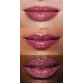 e.l.f. lipstick held in hand showing size and travel-ready convenience