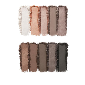 e.l.f. Perfect 10 open palette displaying ten pans for versatile looks