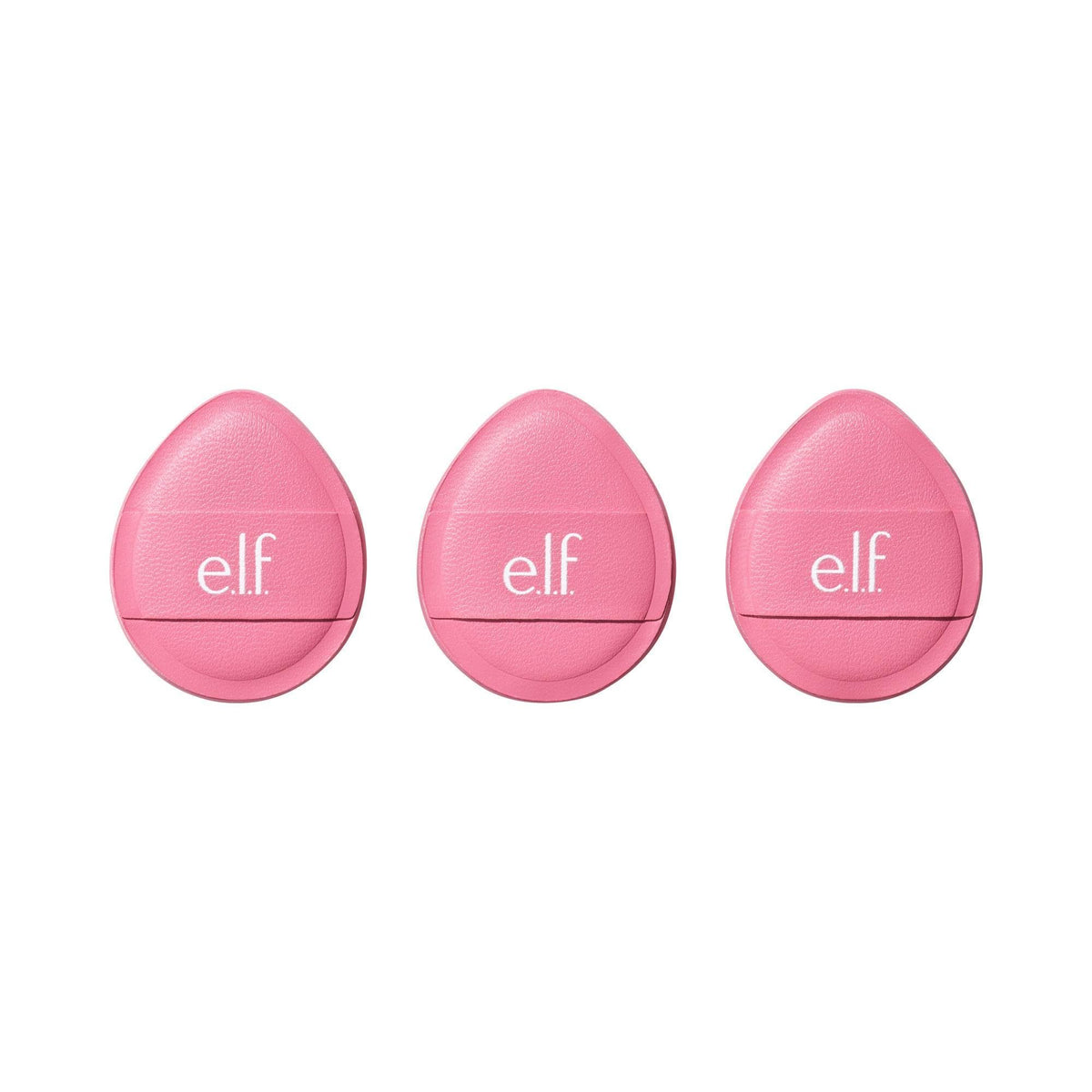 e.l.f. Pillow Puff held in hand to show size and easy control