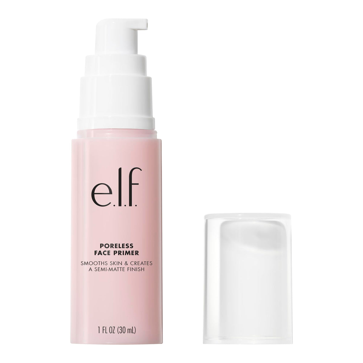 e.l.f. primer inside travel bag illustrating portable size and convenience