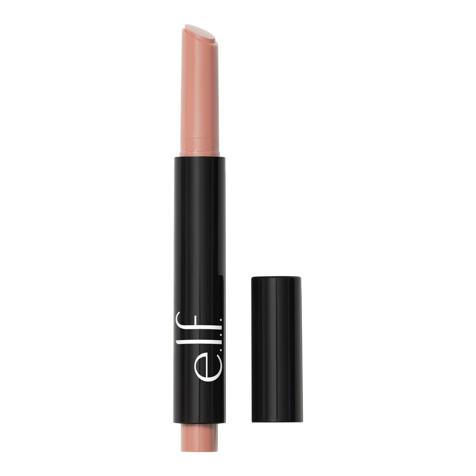 e.l.f. Pout Clout front packaging showing peach shade and sleek pen