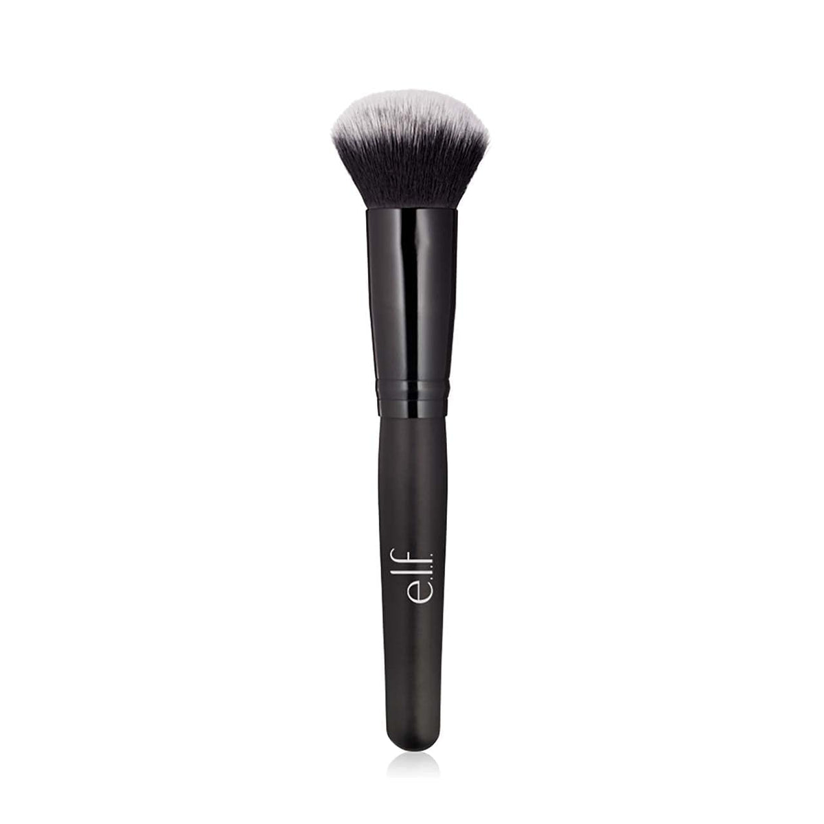 e.l.f. powder blurring brush close-up bristles for even powder distribution