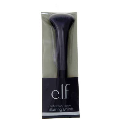e.l.f. powder blurring brush domed tip detail for precise blending