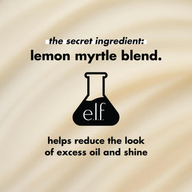 e.l.f. primer on a bathroom vanity illustrating everyday use and convenience