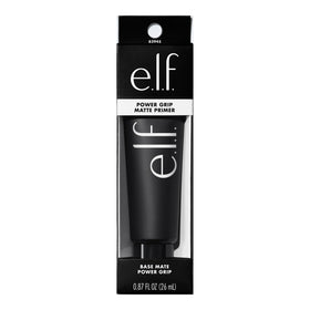 e.l.f. primer beside a coin showing size and travel-friendly scale benefit