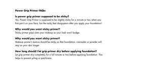 e.l.f. Power Grip Primer used under foundation illustrating smoother makeup application