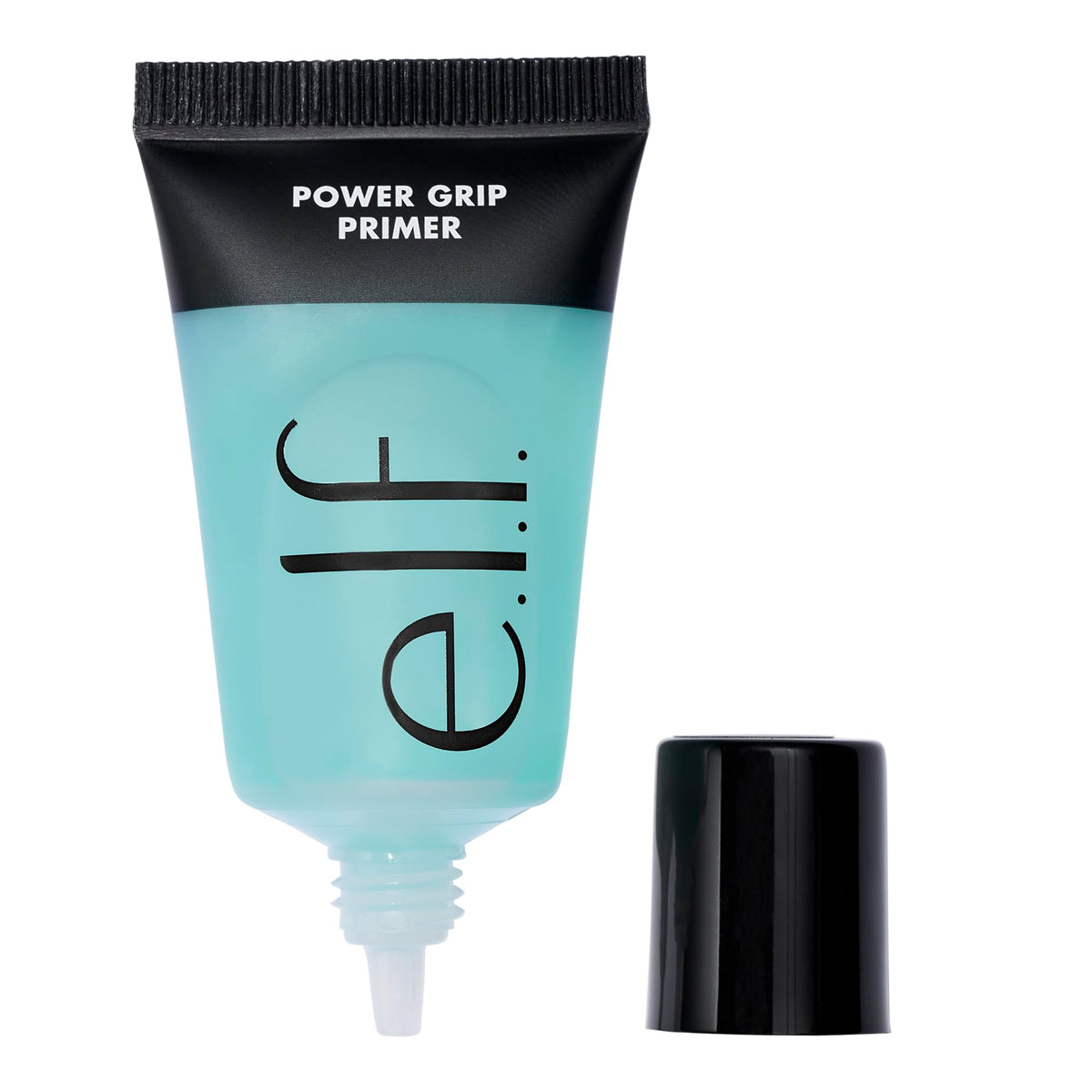 e.l.f. power grip primer mini front packaging shows compact travel-friendly design and brand