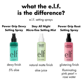 e.l.f. rose water texture illustrating hydration and soothing effect
