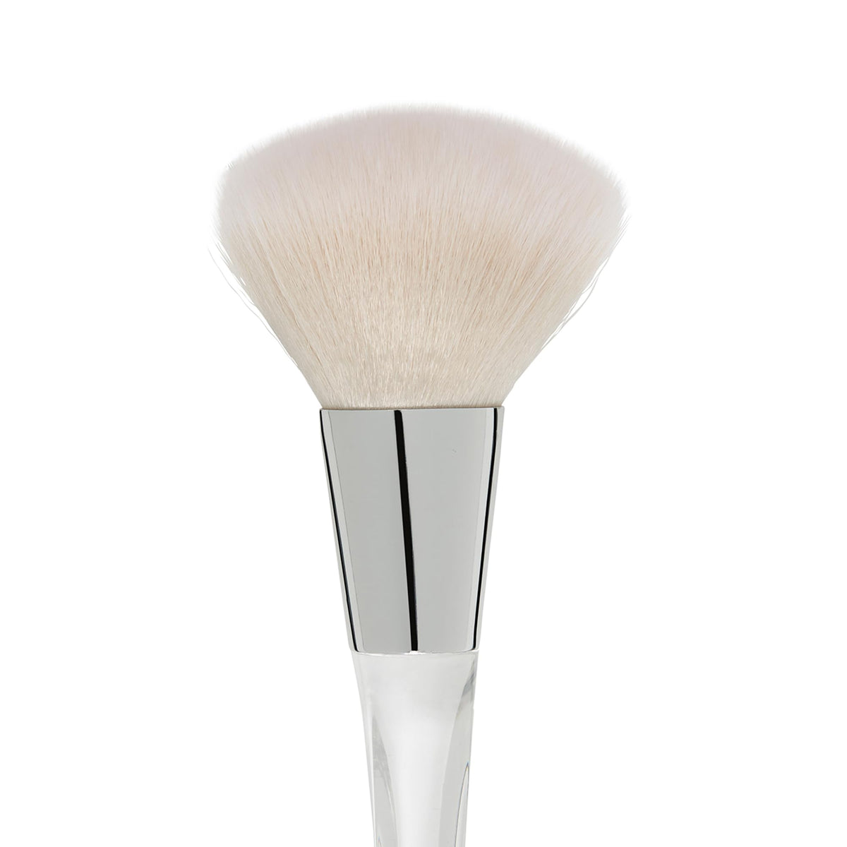 e.l.f. Precision Powder Brush bristle closeup highlighting soft synthetic fibers for smooth blending