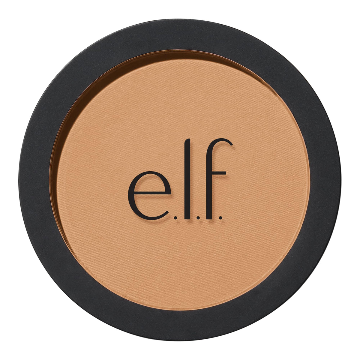 e.l.f. bronzer front compact showing sleek packaging and travel-friendly size benefit