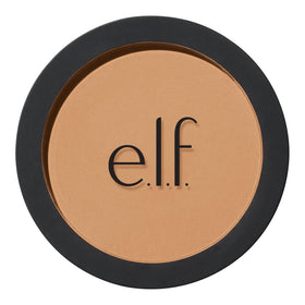 e.l.f. bronzer front compact showing sleek packaging and travel-friendly size benefit