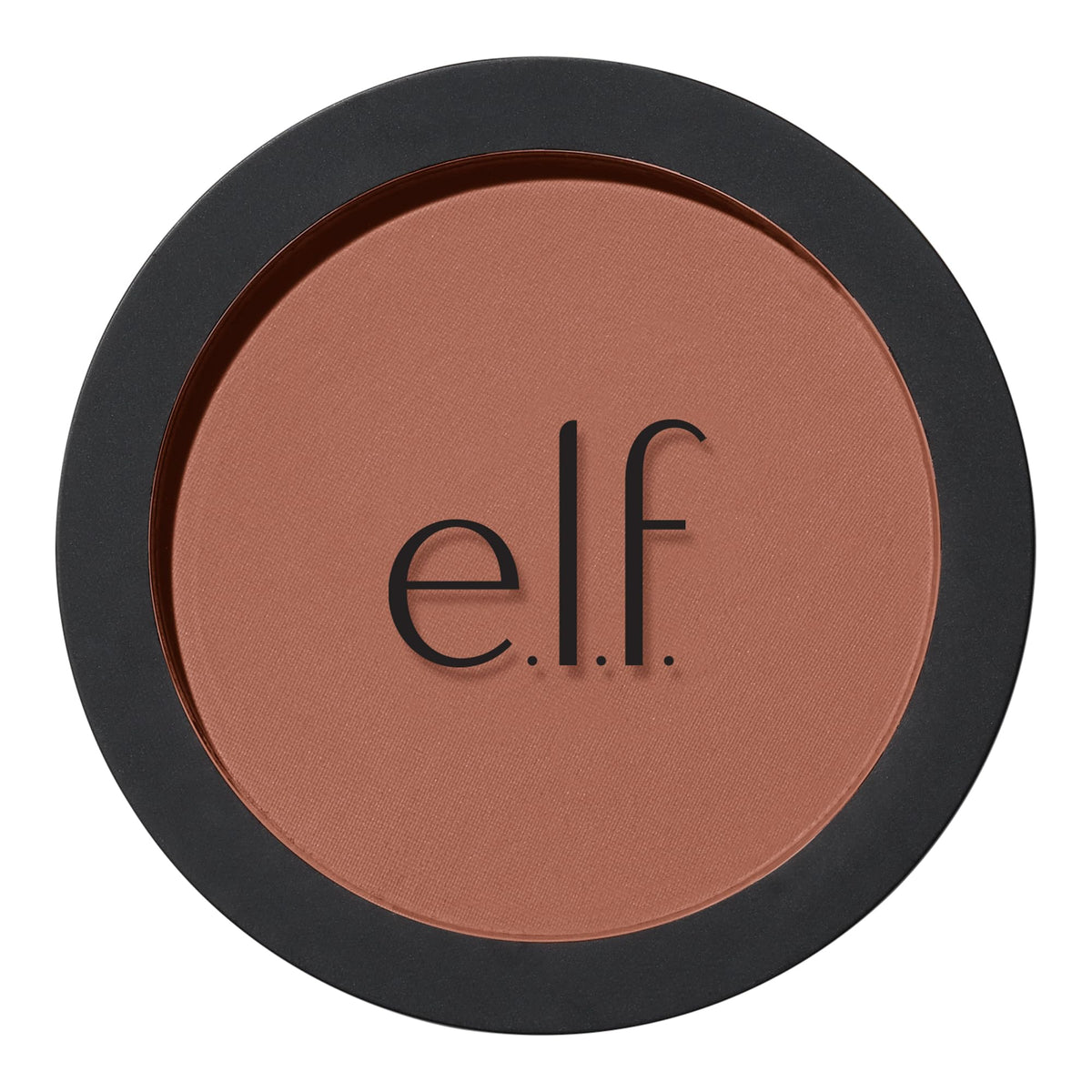 e.l.f. compact front view showing sleek packaging and travel-ready design