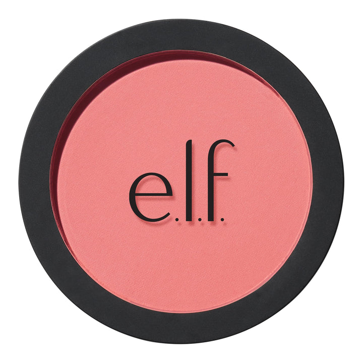 e.l.f. compact front view showing sleek packaging and travel-ready design benefit