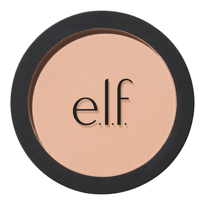 e.l.f. front pan view showing compact sleek packaging and clear shade