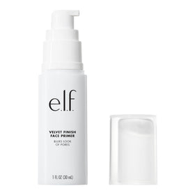 e.l.f. primer with foundation application showing improved blending and longer wear
