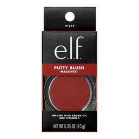 e.l.f. Putty Blush Brush applying product for even, buildable coverage