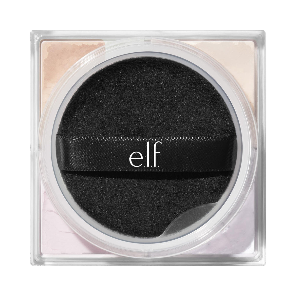 e.l.f. Set it Bright with makeup brush shows brush application for soft-matte finish