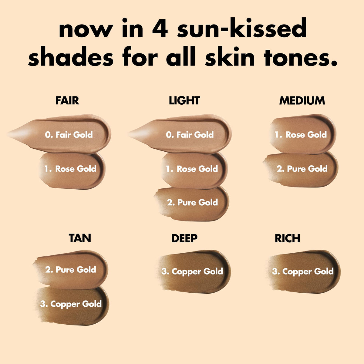 e.l.f. SKIN bronzing drops blended across shoulders and collarbone for all-over bronzed look