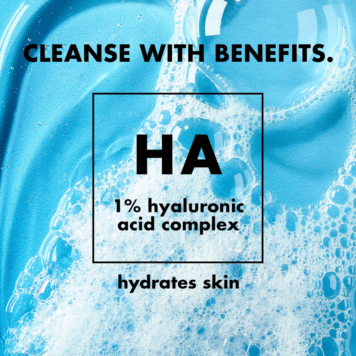 e.l.f. SKIN gel texture spread on skin to show lightweight, hydrating consistency