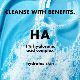 e.l.f. SKIN gel texture spread on skin to show lightweight, hydrating consistency