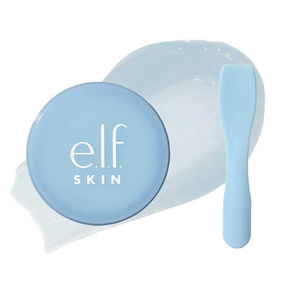 e.l.f. SKIN lip mask front packaging showing jar and label for quick ID and benefits