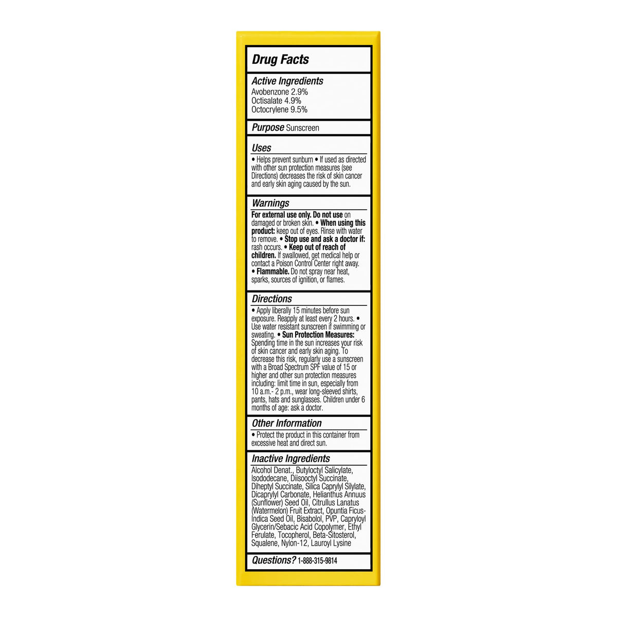e.l.f. SKIN ingredients label closeup showing watermelon and prickly pear