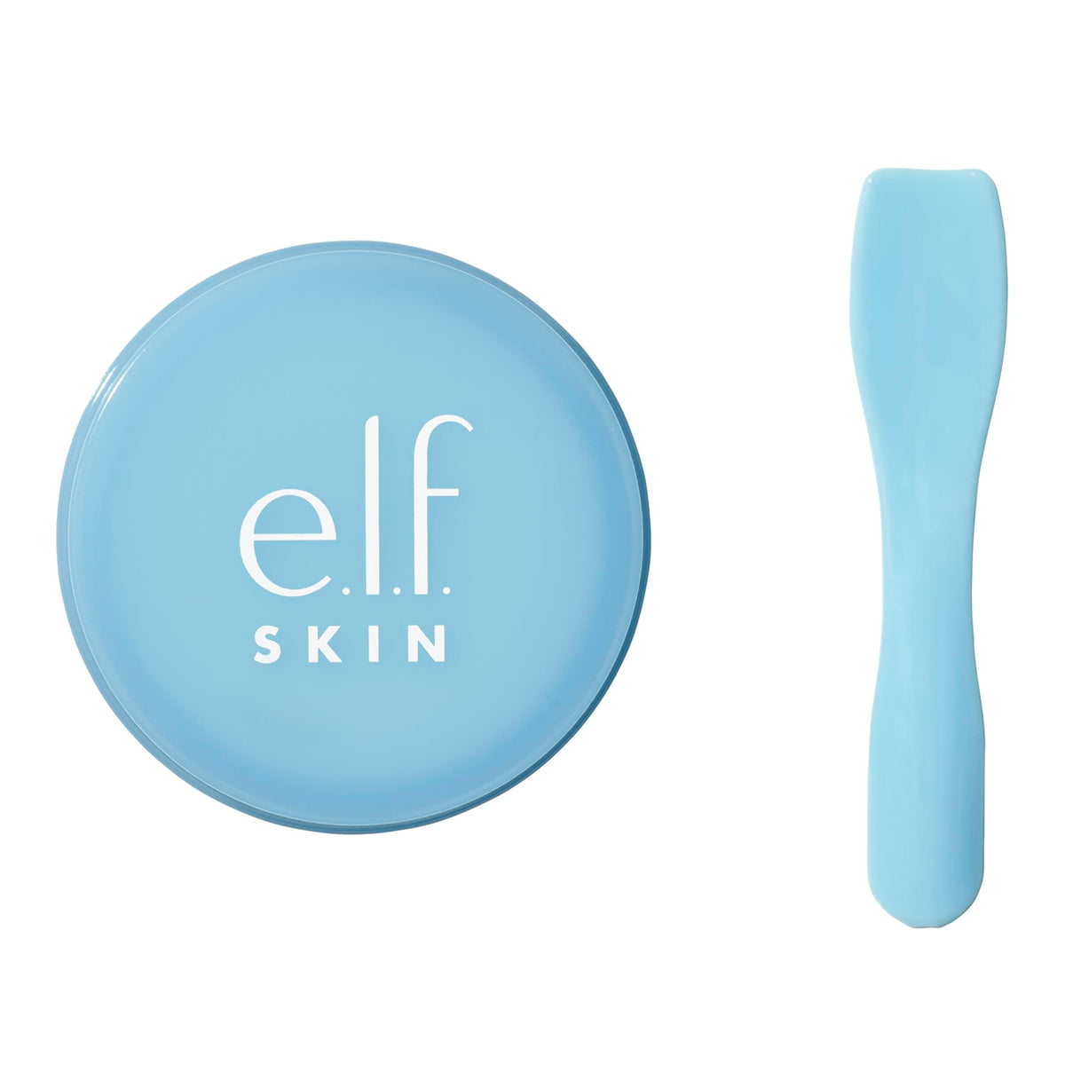 e.l.f. SKIN lip mask applied on lips demonstrating immediate smoothing and sheen