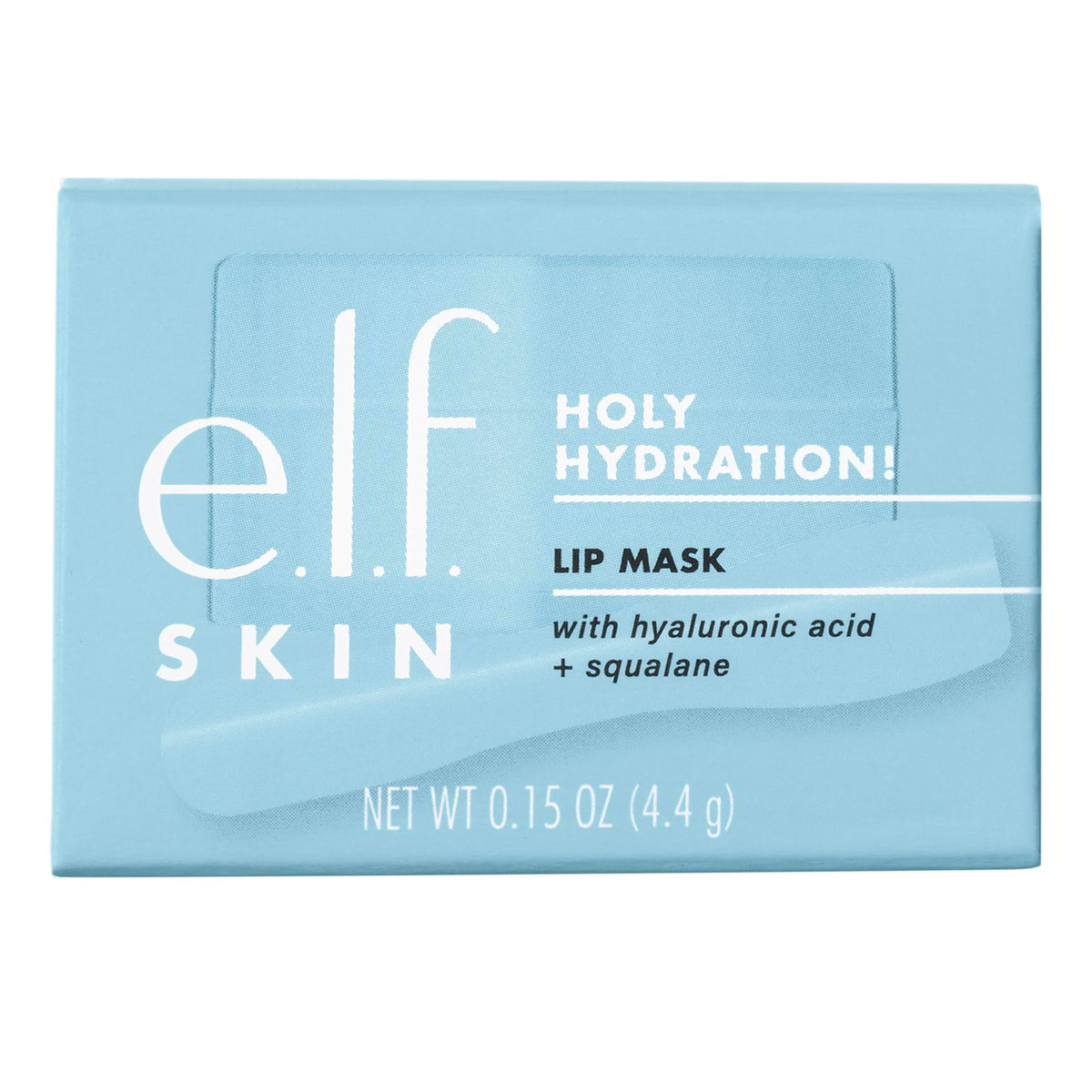 e.l.f. SKIN lip mask next to coin for size comparison showing compact carry benefit