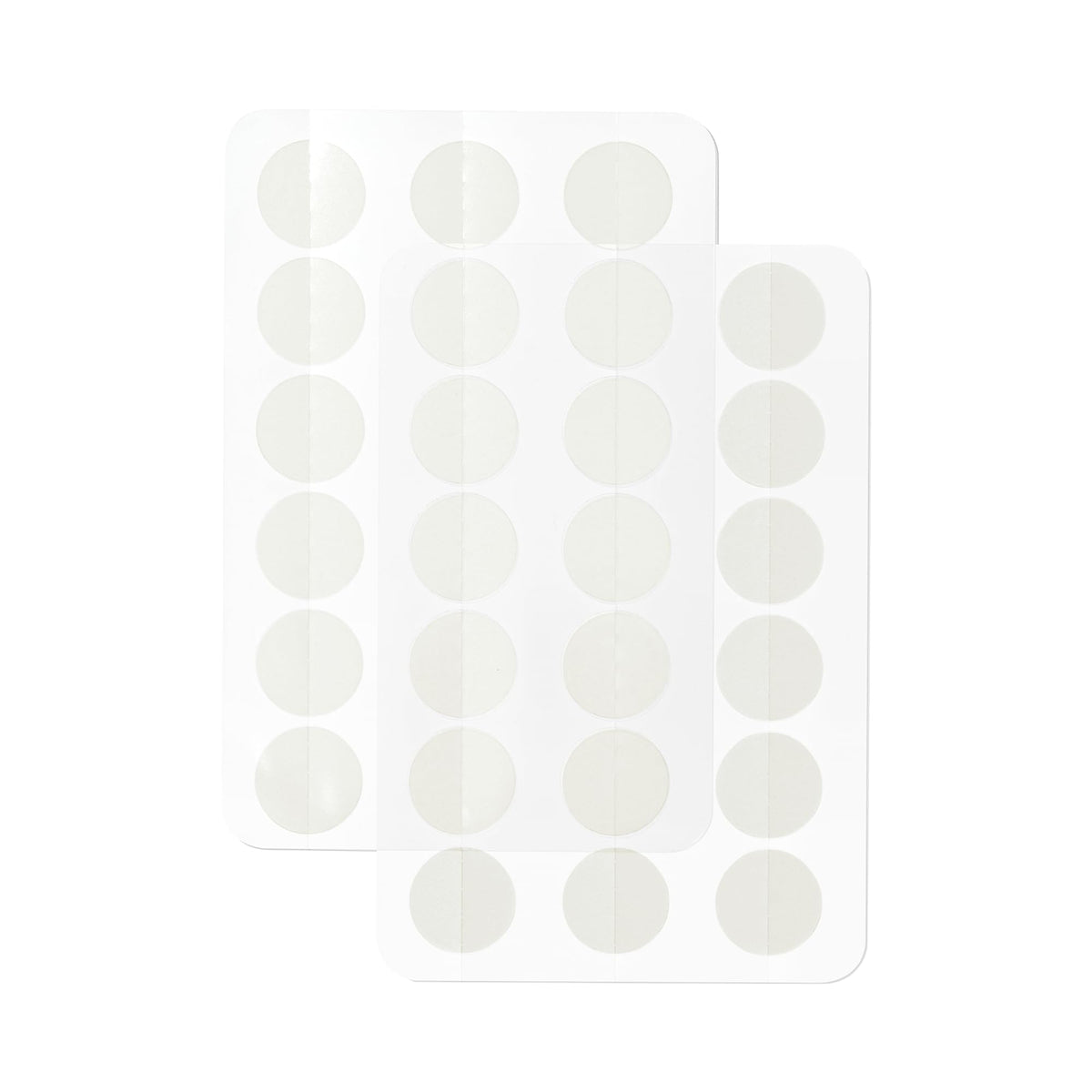 e.l.f. SKIN patch beside fingers showing size and easy application benefit