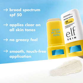 e.l.f. SKIN close-up of smooth texture showing effortless glide