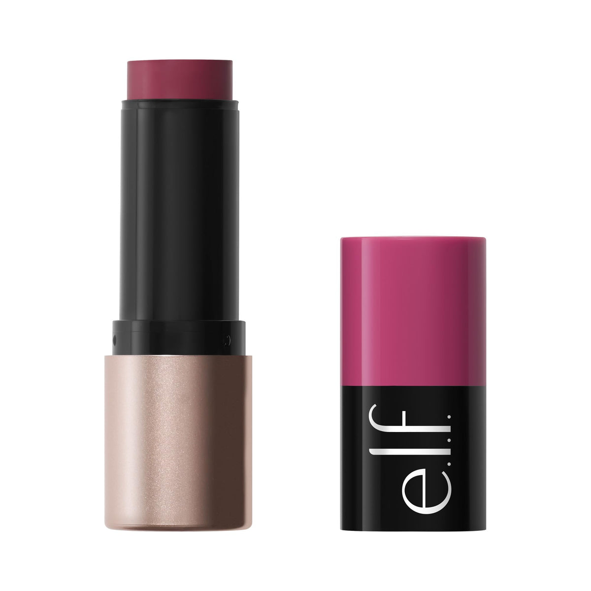 e.l.f. Soft Glam Cream Blush stick front packaging showing shade and benefit portable