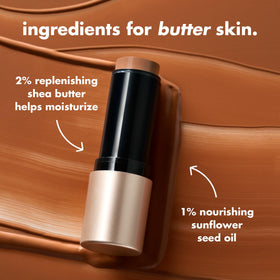 e.l.f. creamy bronzer swatch showing smooth texture and blendable finish