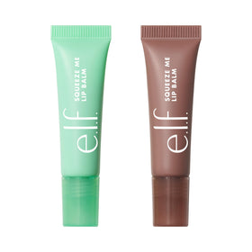 e.l.f. balm tubes in hand demonstrating pocket-sized convenience for travel