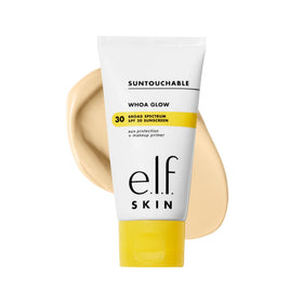 e.l.f. Suntouchable front packaging showing SPF 30 and glow benefits